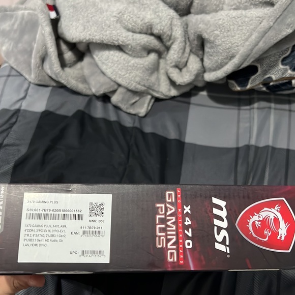 MSI Motherboard- Gaming Plus x470 - Picture 4 of 4